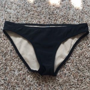 Black bikini bottom